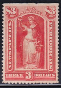 US Newspaper Stamps #PR72 Mint
