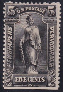 US Newspaper Stamps #PR104 Mint