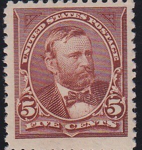 US Bureau and Regular Issues #255 MintLH