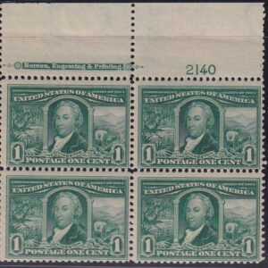 US Bureau and Regular Issues #323 MintNH