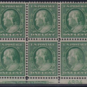 US Washington - Franklin #357 MintHinged