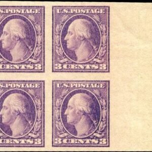 US 484 Washington / Franklin NH XF Block of 4, cv $80