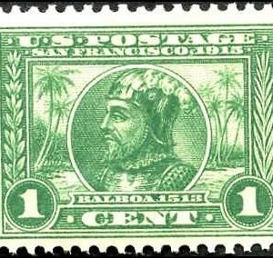 US 397 Early Commemoratives NH VF-XF Green