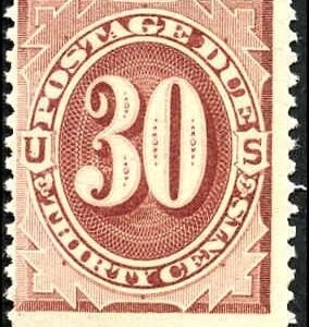 US J20 Postage Dues NH Ave-Fine