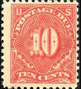 US J65a Postage Dues NH Just Fine