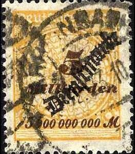 Germany O43 VF Used with Signed Infla + Oechsner cv $200