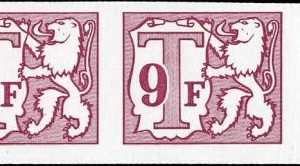 Belgium J72 J75 - J77 Pair Set Imperf