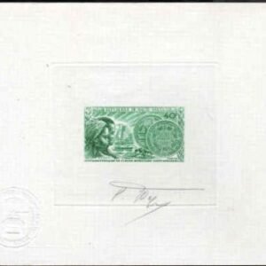 Burkina Faso 280 Artist Die Proof, Monetary Union