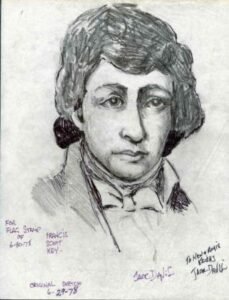 Jack Davis Artwork : Scott 1598 Frances Scott Key
