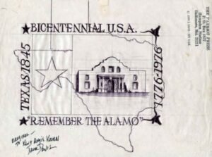Jack Davis Artwork : Scott 1660 Texas State Flag