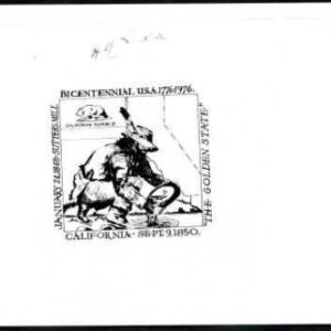 Jack Davis Artwork : Scott 1663 California State Flag