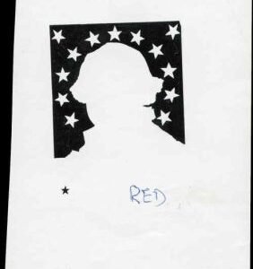 Jack Davis Artwork : Scott 1728 1977 Bicentenial