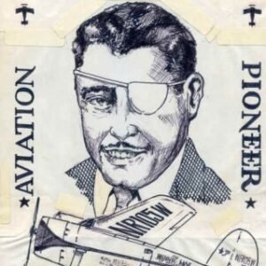 Jack Davis Artwork : Scott C95-C96 Wiley Post