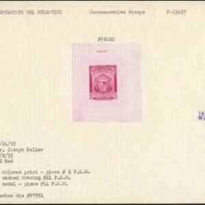 Colombia  232 Artist Die Proof