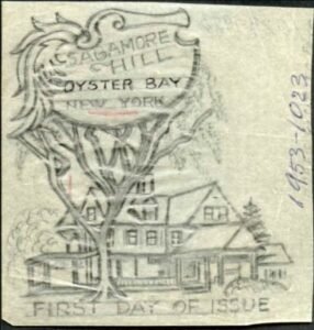 Ralph Dyer Artwork : Scott 1023, Theodore Roosevelt