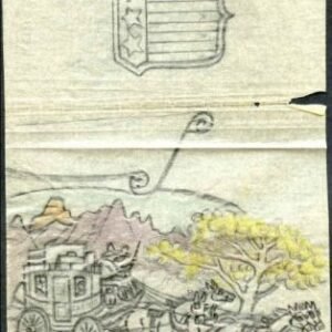 Ralph Dyer Artwork : Scott 1120, Overland Mail