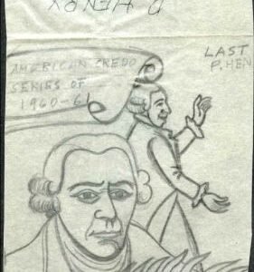 Ralph Dyer Artwork : Scott 1144, Patrick Henry