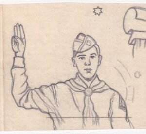 Ralph Dyer Artwork : Scott 1145, Boy Scouts