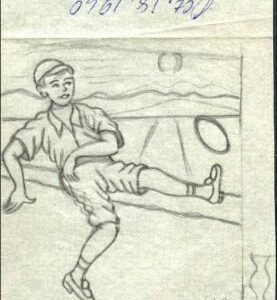 Ralph Dyer Artwork : Scott 1163, Boys Club