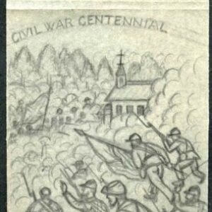 Ralph Dyer Artwork : Scott 1179, Civil War, Shiloh