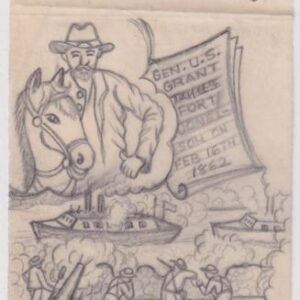 Ralph Dyer Artwork : Scott 1179, Civil War, Shiloh