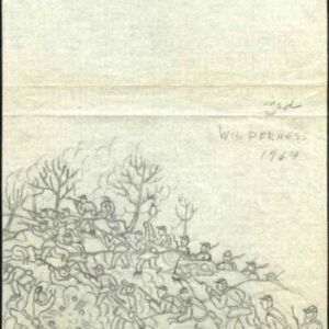 Ralph Dyer Artwork : Scott 1181, Civil War, Battle of the Wilderness