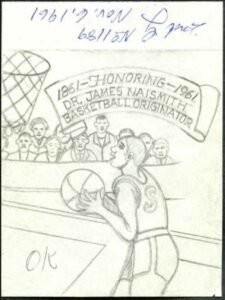Ralph Dyer Artwork : Scott 1189, Basketball