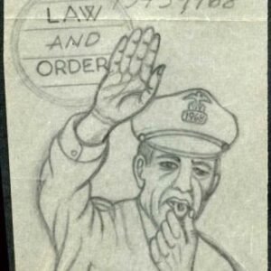 Ralph Dyer Artwork : Scott 1343, Ppoliceman