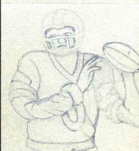 Ralph Dyer Artwork : Scott 1382, Football
