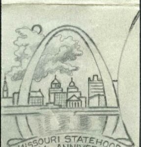 Ralph Dyer Artwork : Scott 1426, Missouri