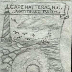 Ralph Dyer Artwork : Scott 1448-51, National Parks, Lighthouse