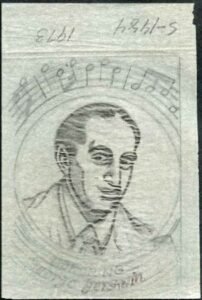 Ralph Dyer Artwork : Scott 1484, Gershwin