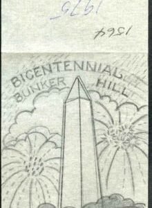 Ralph Dyer Artwork : Scott 1564 , Bicentennial