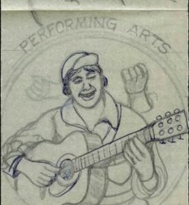 Ralph Dyer Artwork : Scott 1613, Guitar