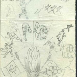 Ralph Dyer Artwork : Scott 1695-98, Olympics