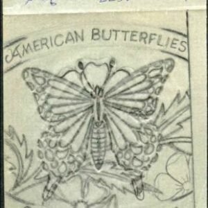 Ralph Dyer Artwork : Scott 1712-15, Butterflies