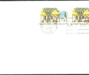 Ralph Dyer Artwork : Scott 1725, Spanish Settlement