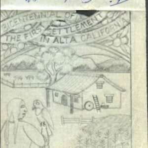 Ralph Dyer Artwork : Scott 1725, Spanish Settlement