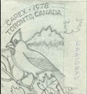 Ralph Dyer Artwork : Scott 1757 birds