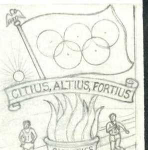 Ralph Dyer Artwork : Scott 1790 Olympics