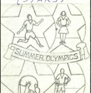 Ralph Dyer Artwork : Scott 1791-94 Summer Olympics