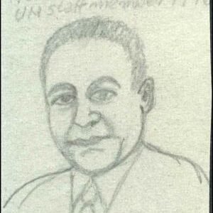 Ralph Dyer Artwork : Scott 1860 Ralph Bunche