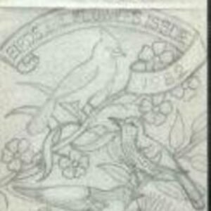 Ralph Dyer Artwork : Scott 1953-2002 Birds and Flower