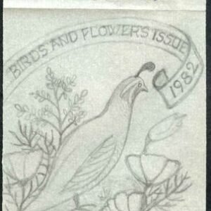 Ralph Dyer Artwork : Scott 1957 Birds and Flowers, California