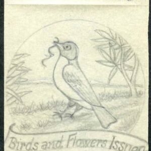 Ralph Dyer Artwork : Scott 1959 Birds and Flowers Connecticut