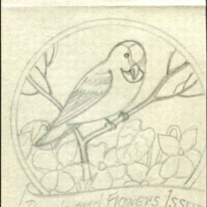 Ralph Dyer Artwork : Scott 1982 Birds and Flowers New Jersey