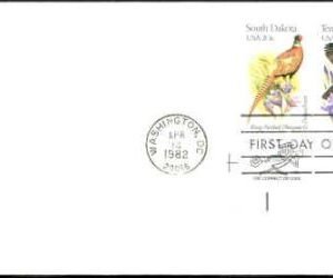 Ralph Dyer Artwork : Scott 1993 Birds and Flowers, So Dakota, Tennessee