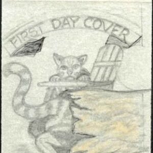 Ralph Dyer Artwork : Scott 2372-5, Cats