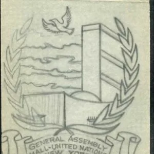 UN Ralph Dyer Art Scott 119 - 120