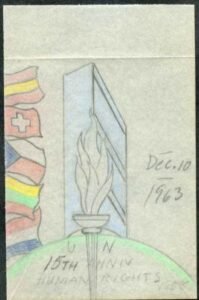 UN Ralph Dyer Art Scott 121 - 122